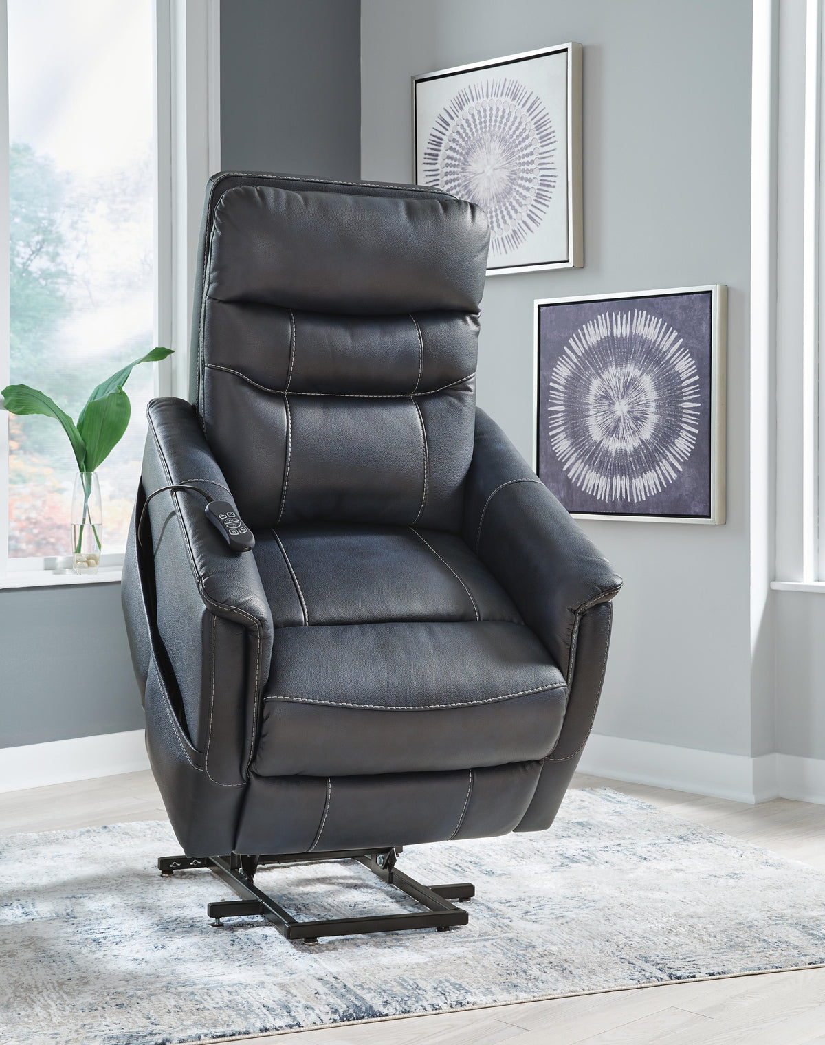Strawbill Power Lift Recliner (63910-SI) - Image 10