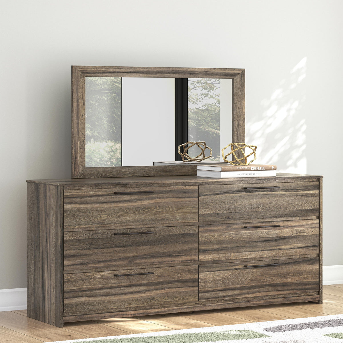 Elbrim Queen Panel Storage Bed, Dresser and Mirror (PCB2005-SI) - Image 18