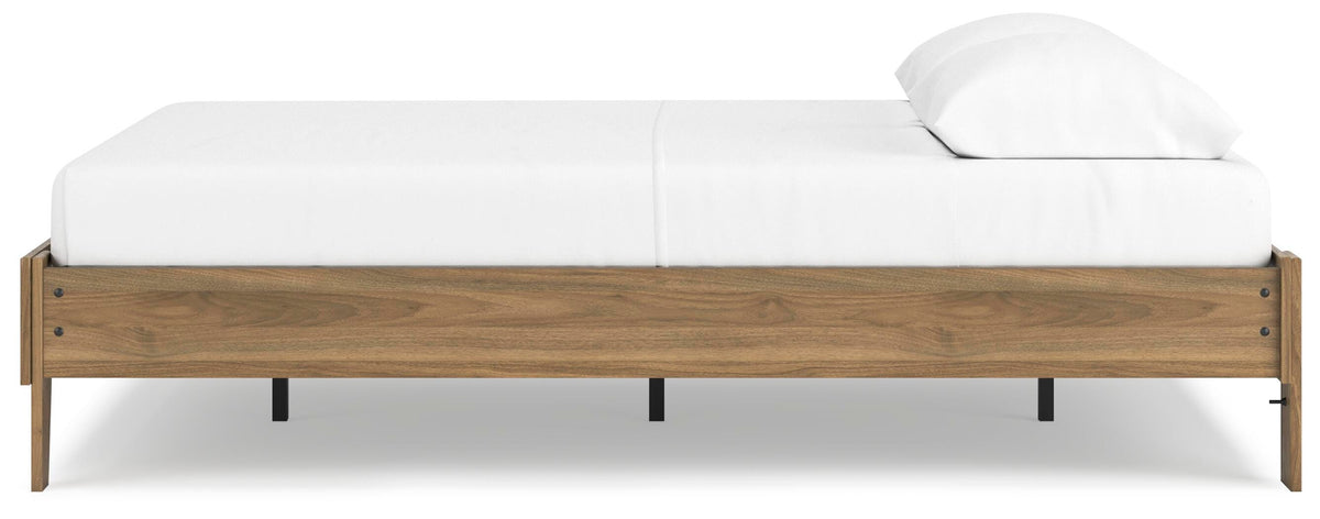 Deanlow Platform Bed - Honey  (EB1866-SI) - Image 6