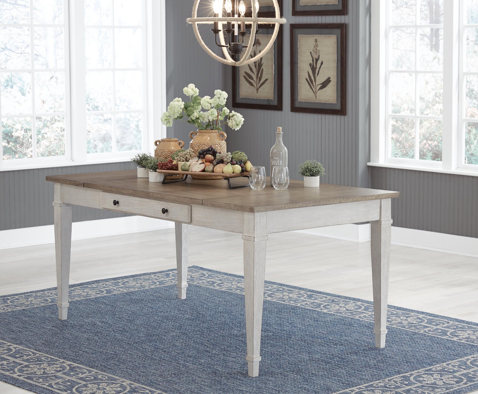 Skempton Dining Table and 4 Chairs (D394-SI) - Image 13