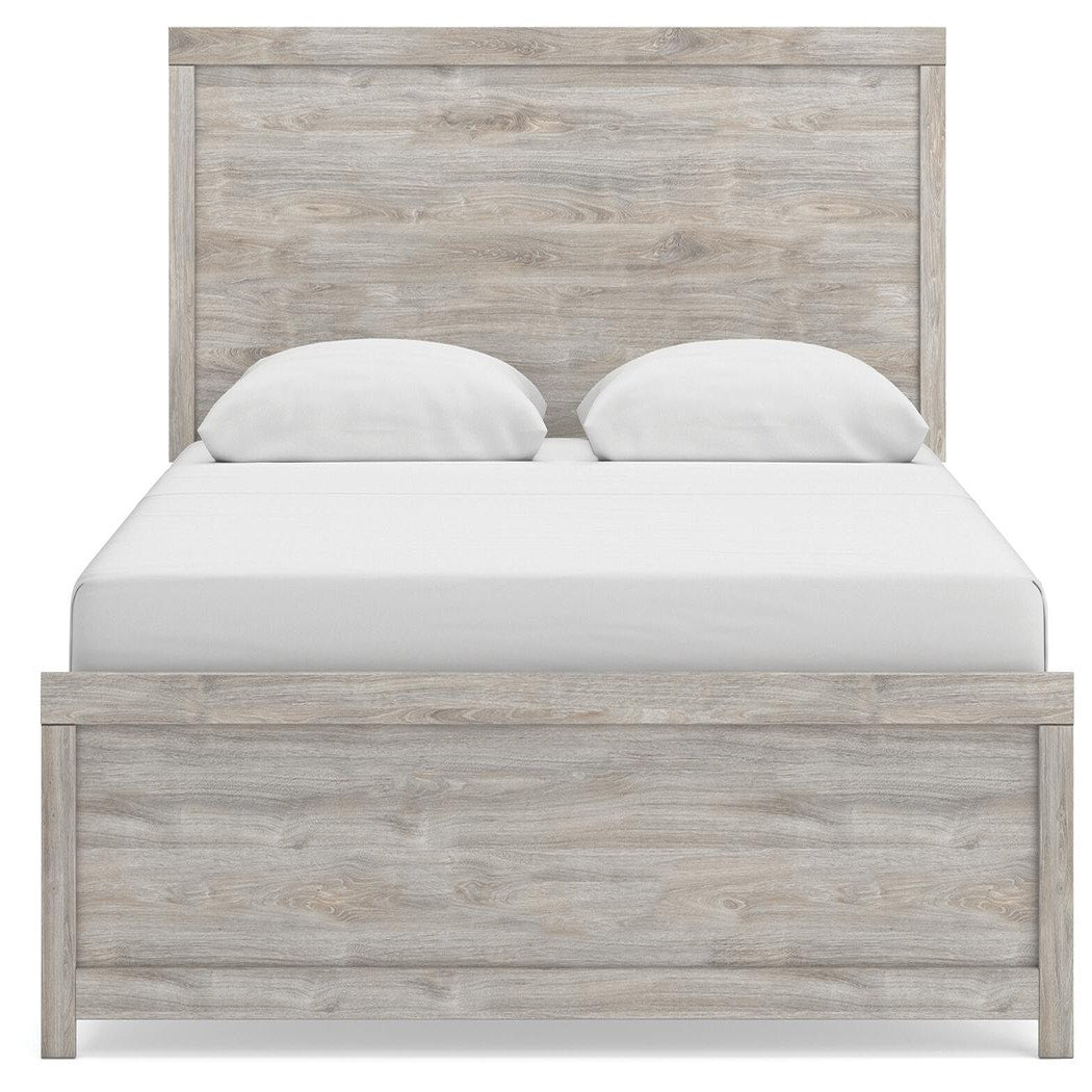 Broachmyn King Panel Bed, Dresser and Nightstand (PCB1120-SI) - Image 10