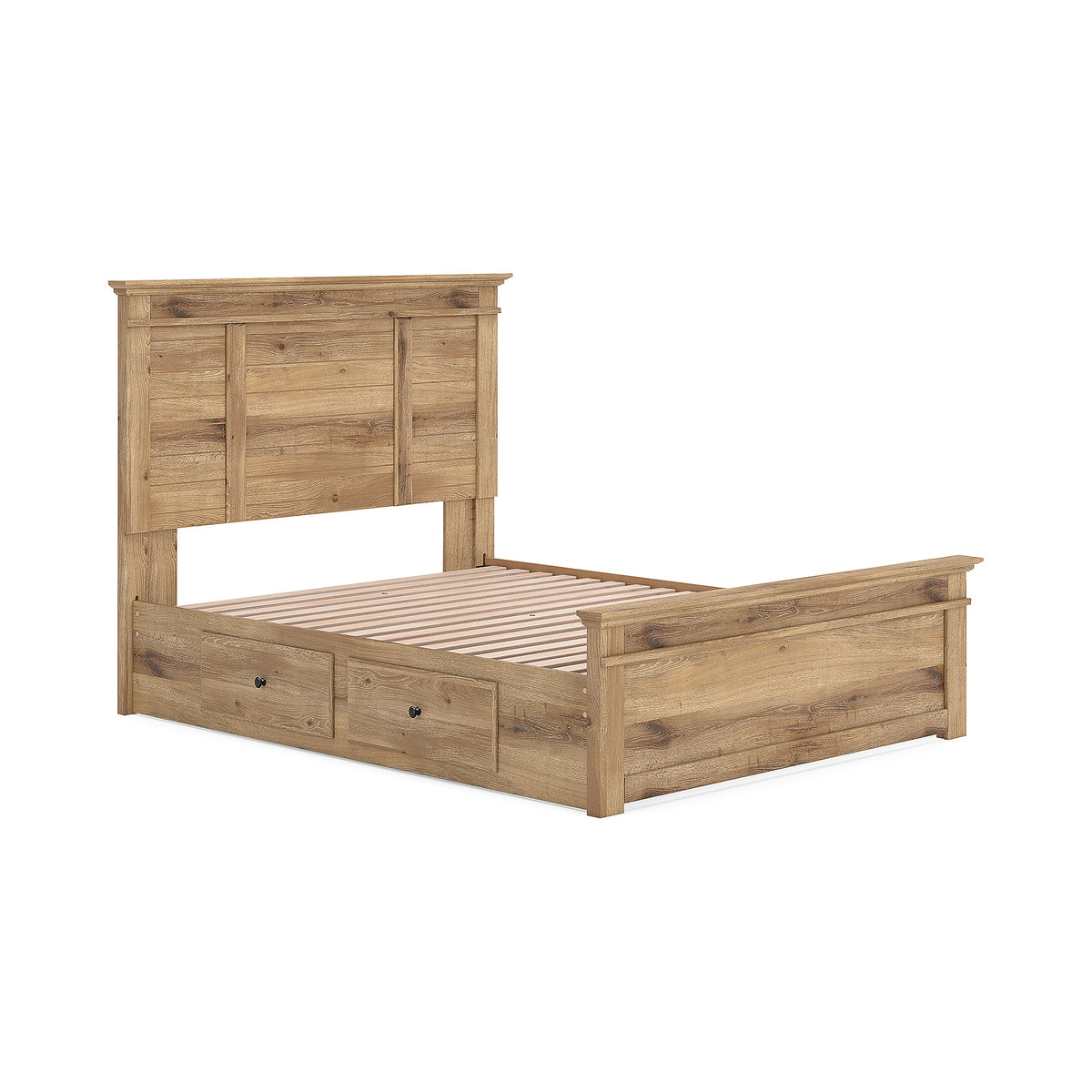 Makidern Queen Panel Storage Bed (PCB1170-SI) - Image 2