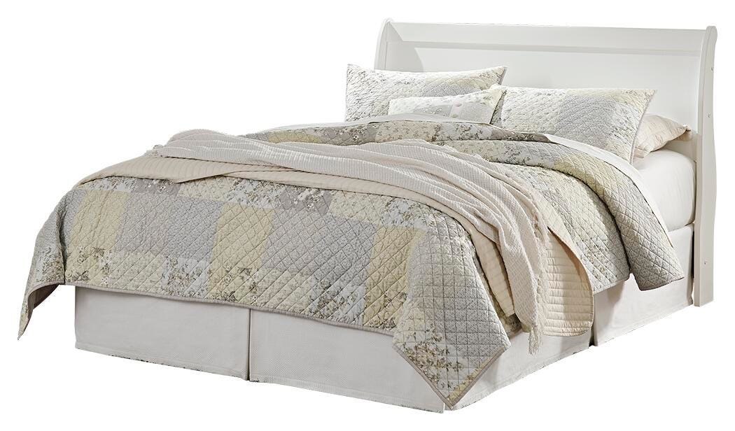 Anarasia Sleigh Headboard (Youth) - White  (B129-SI) - Image 3