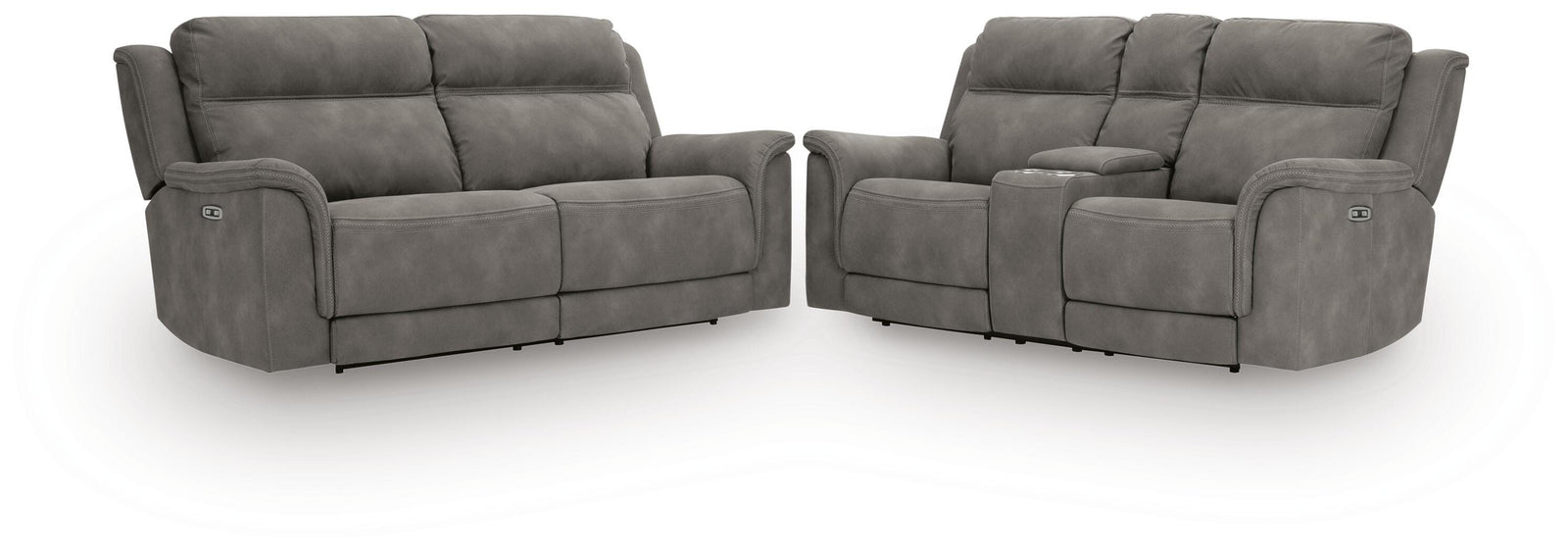 Next-Gen Durapella Power Reclining Sofa and Loveseat (59301-SI) - Image 2