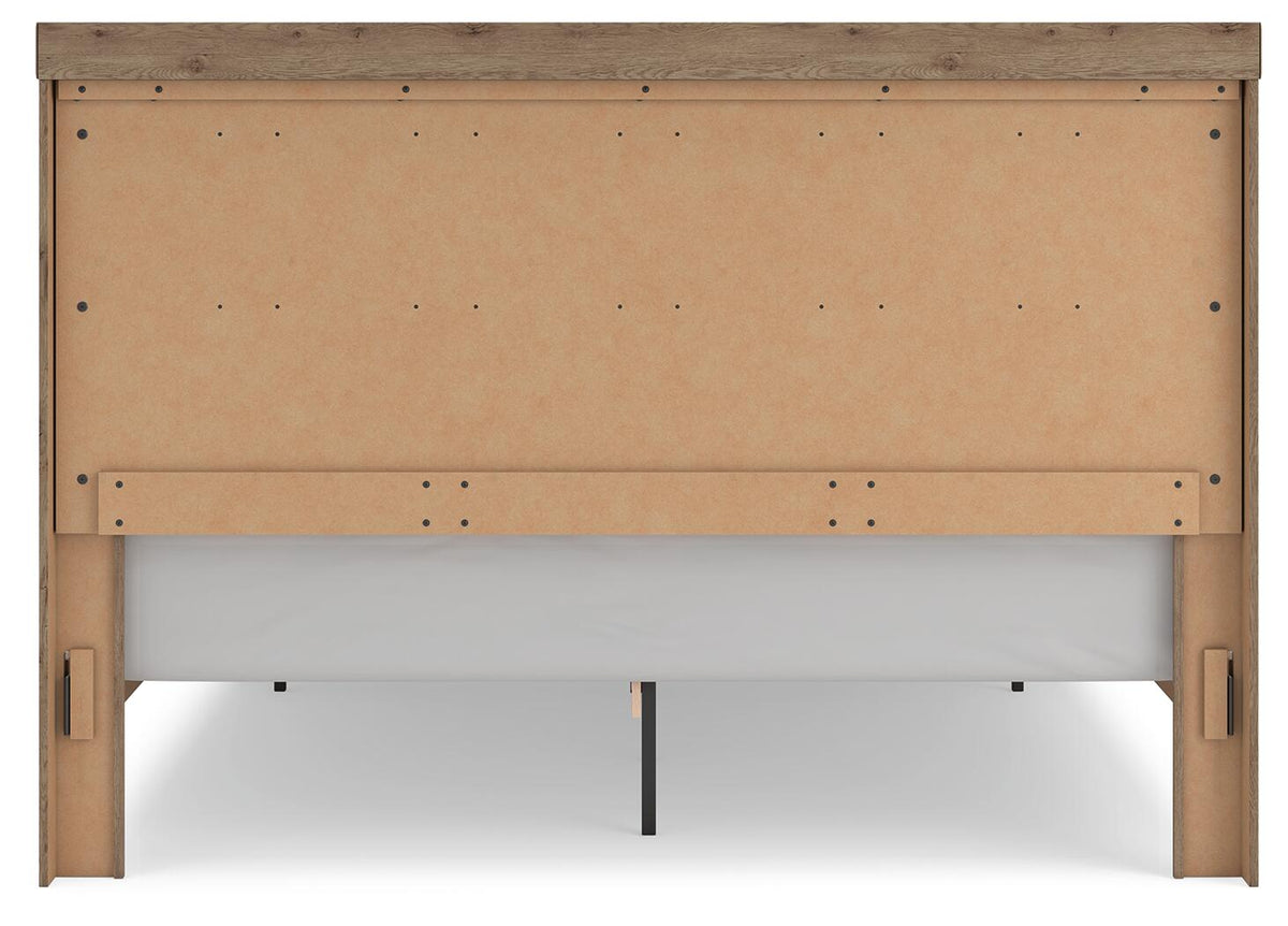 Oliandon King Panel Storage Bed (PCB2844-SI) - Image 6