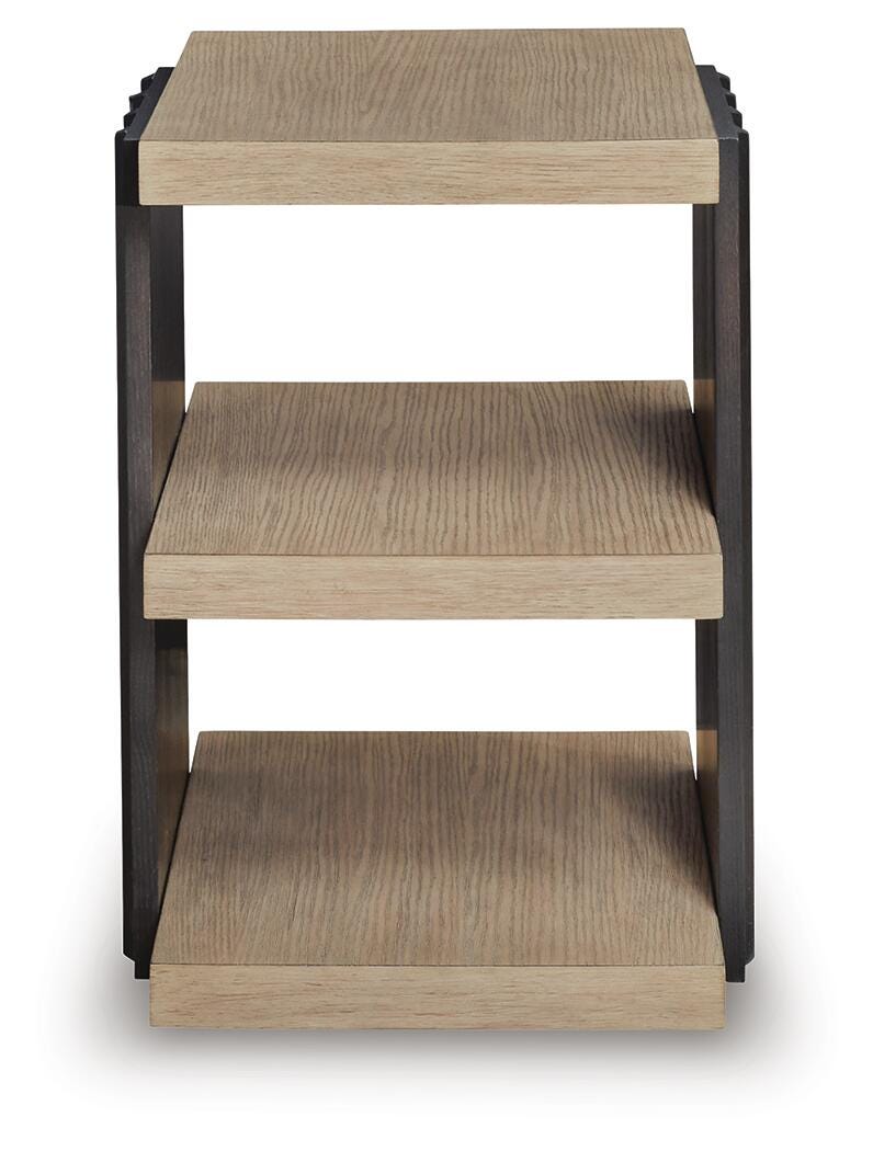 Rylandyn End Table - Black/Light Brown  (T721-SI) - Image 3