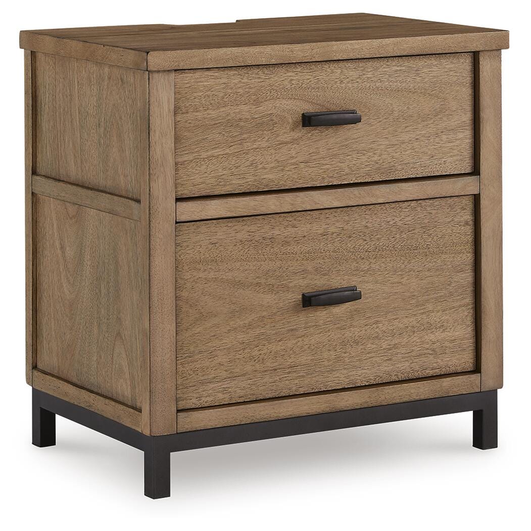 Tomtyn Nightstand - Light Brown  (B622-SI) - Image 2