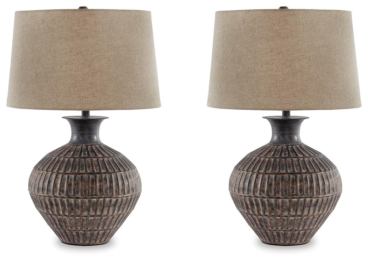 Magan Table Lamp (Set of 2) (L207354-SI)