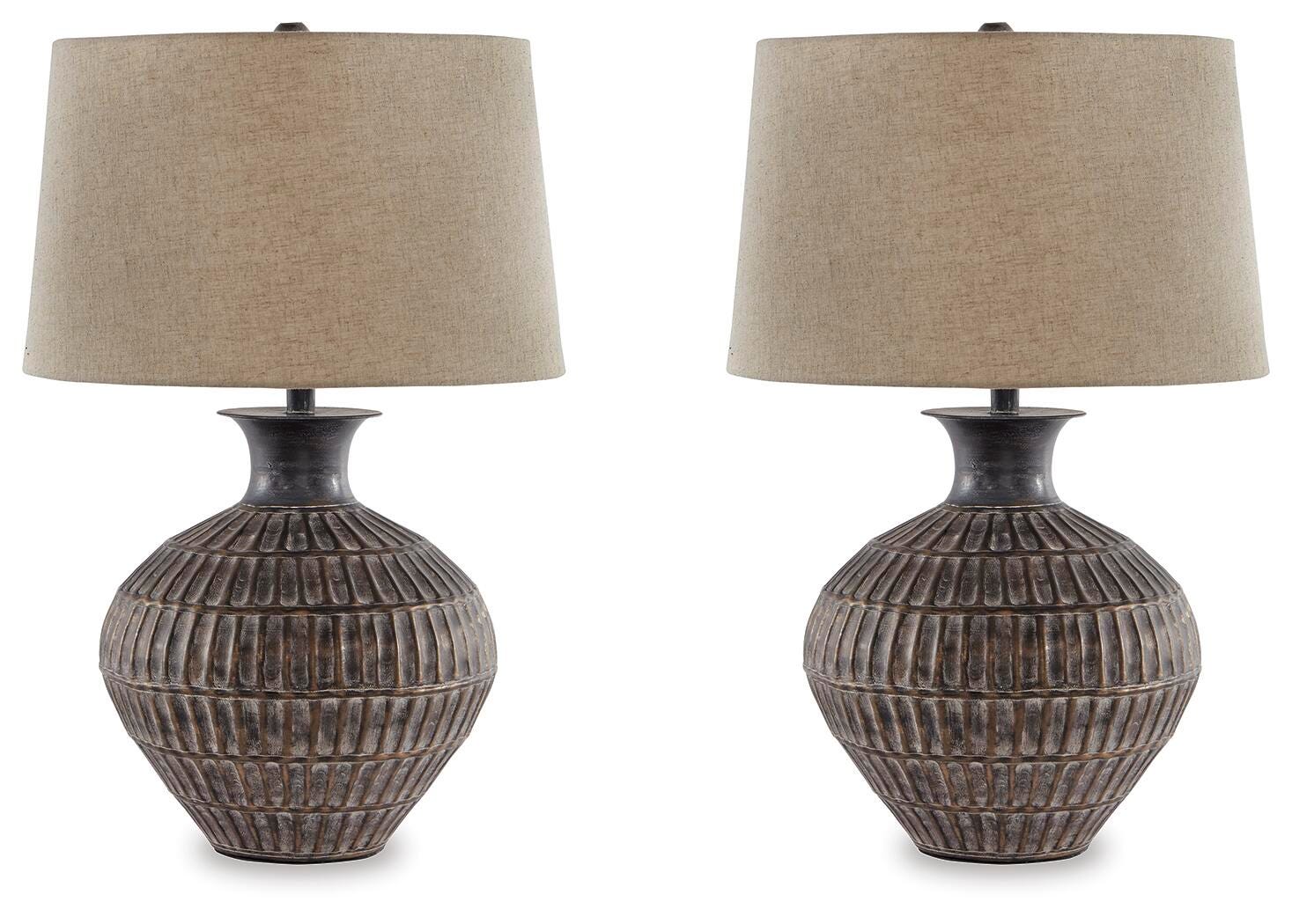 Magan Table Lamp (Set of 2) (L207354-SI)