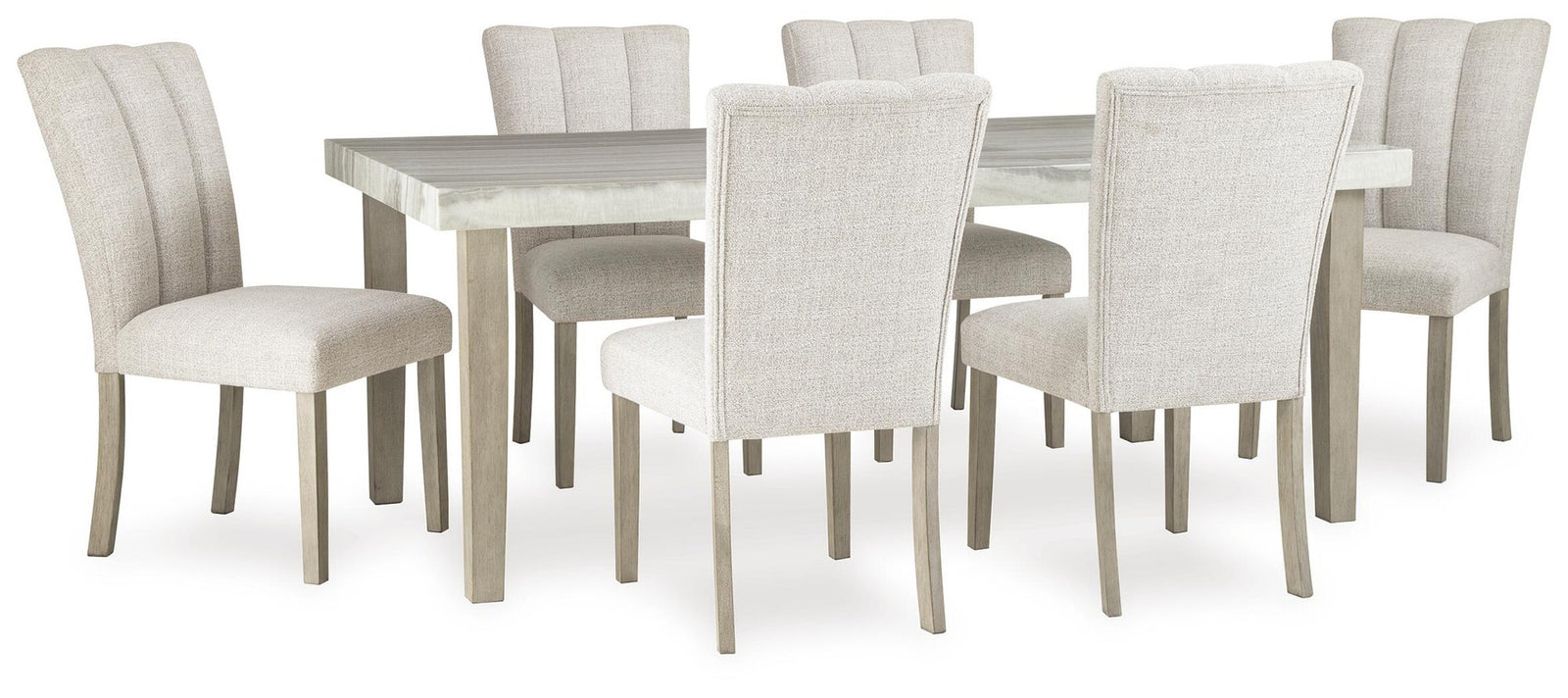 Larawyn Dining Table and 6 Chairs (PCD575-SI)