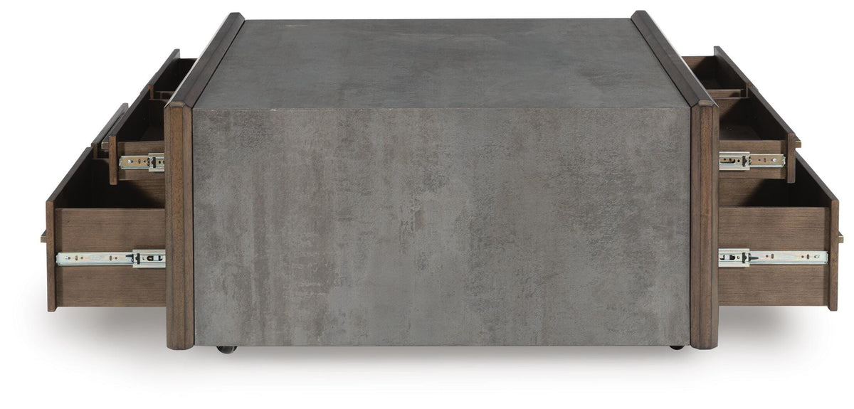 Kallenny Coffee Table - Brown/Gray  (T669-SI) - Image 6