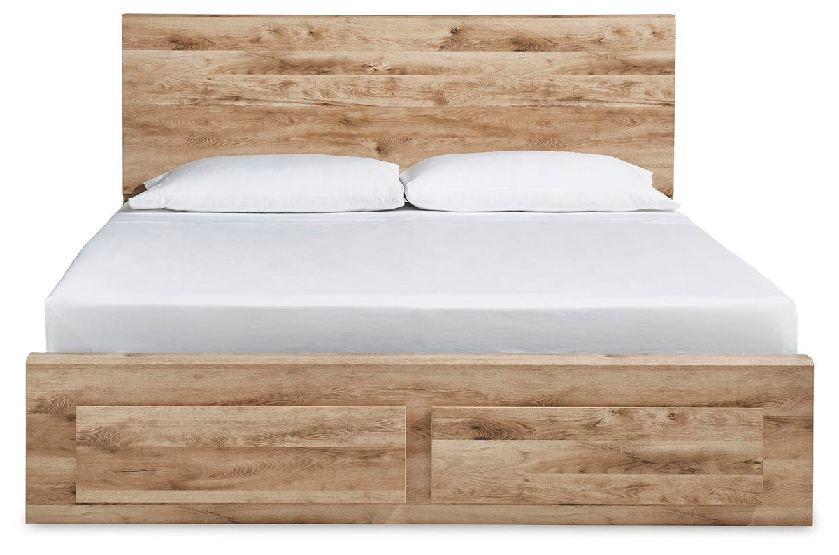 Hyanna Panel Storage Bed - Tan Brown  (B1050-SI) - Image 3