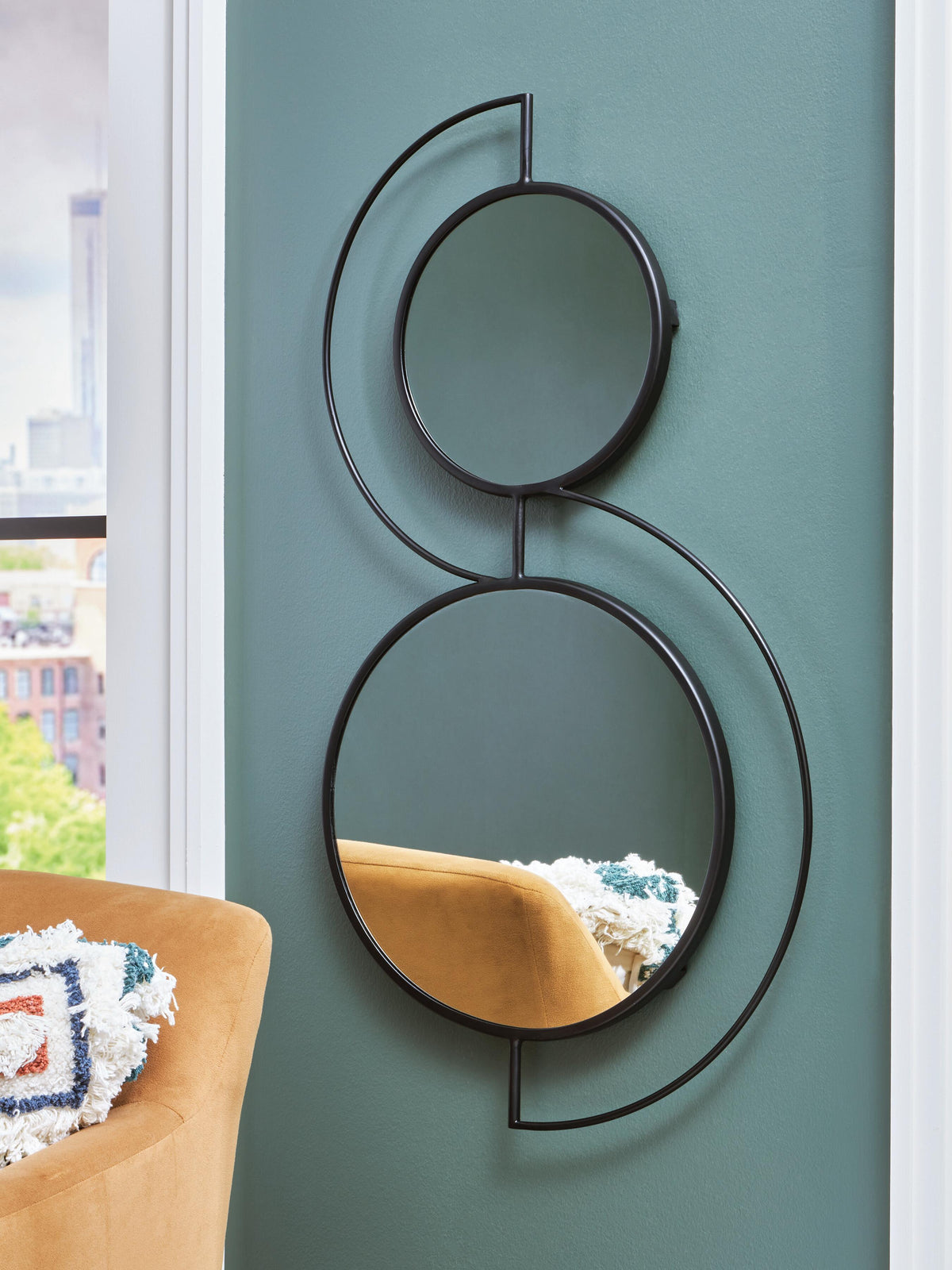 Shayham Accent Mirror (A8010402-SI) - Image 2