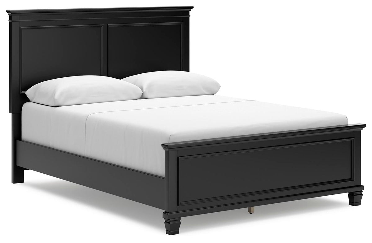 Lanolee Panel Bed, Dresser, Mirror and Nightstand - Black  (B687-SI) - Image 10