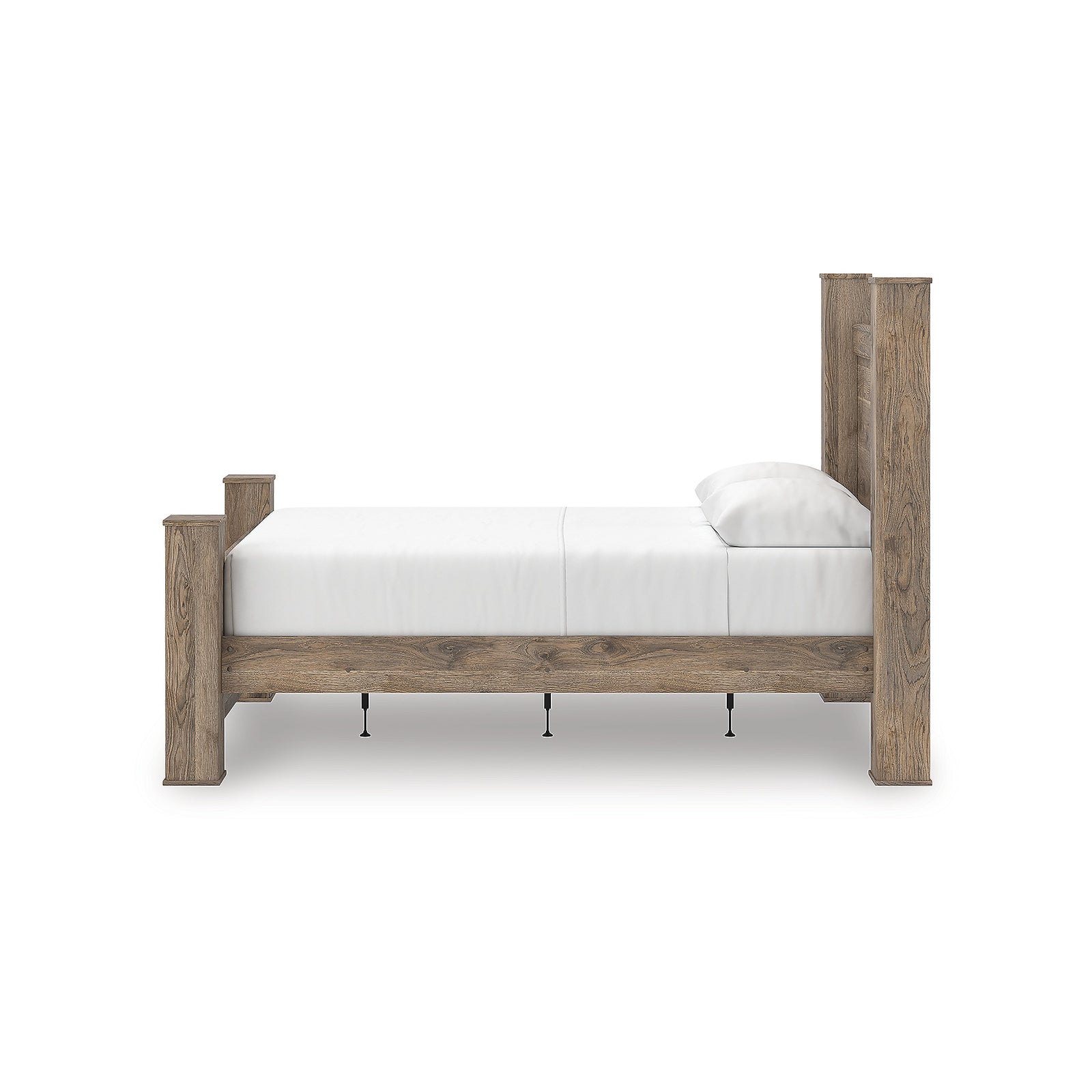 Rusticott Queen Poster Bed, Dresser and Mirror (PCB2260-SI) - Image 13