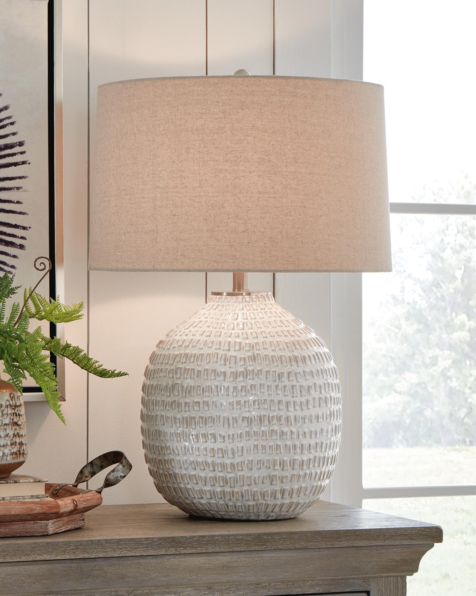 Jamon Table Lamp (Set of 2) (L100764-SI) - Image 2