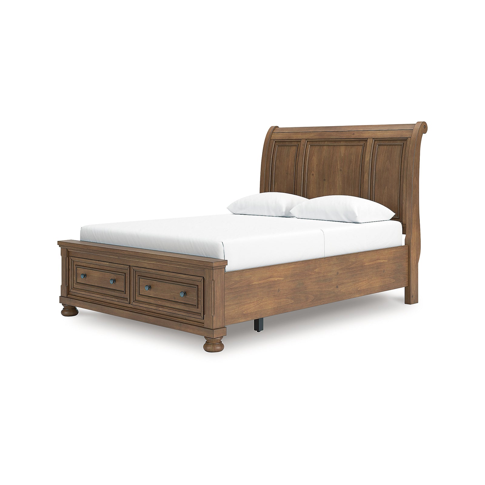 Feddinger Queen Sleigh Storage Bed, Dresser and Mirror (PCB779-SI) - Image 14
