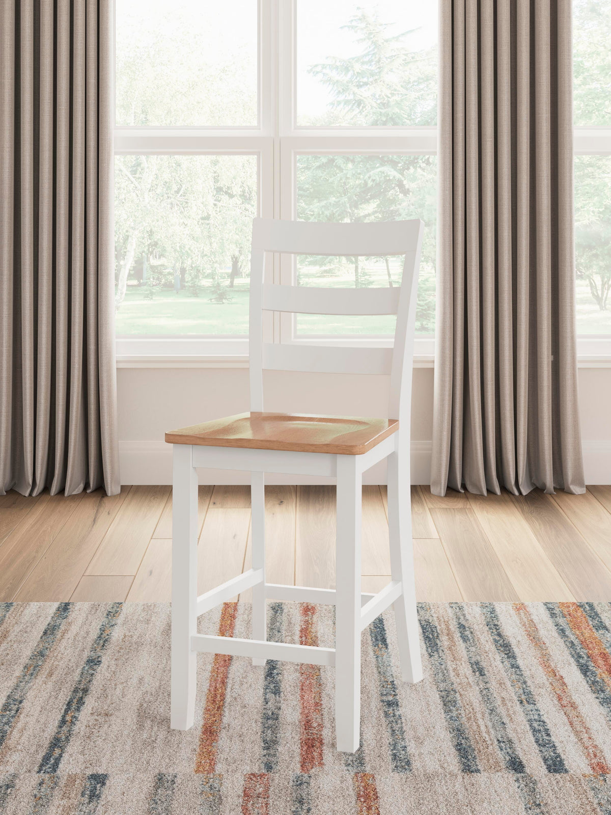 Gesthaven Counter Height Dining Table and 2 Barstools (D398-SI) - Image 17