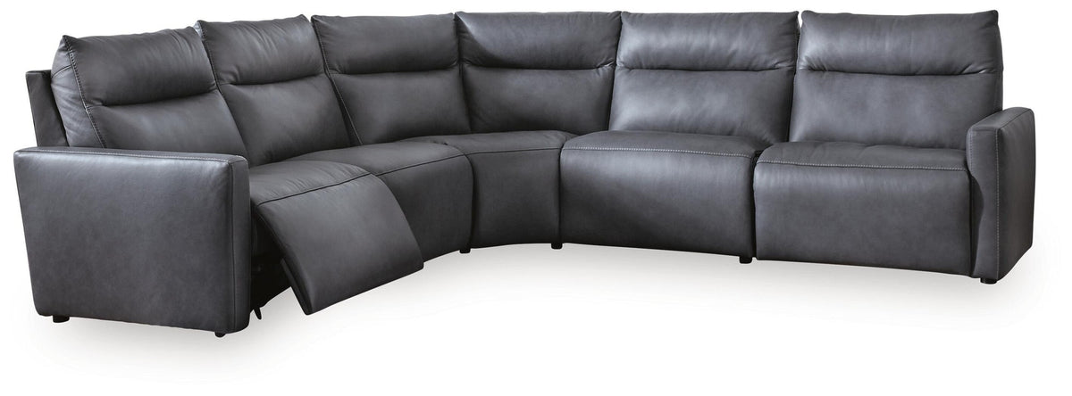 ModZ 5-Piece Power Reclining Sectional (U14001-SI)