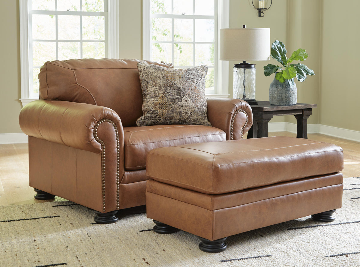 Carianna Oversized Chair and Ottoman (57604-SI) - Image 9
