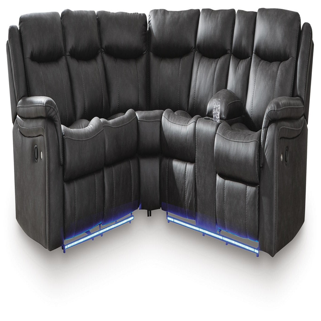 Sultan Meadow 2-Piece Reclining Sectional (PC13001-SI) - Image 5