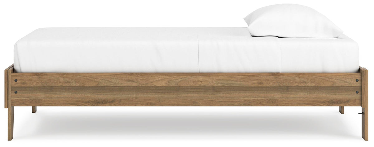 Deanlow Platform Bed - Honey  (EB1866-SI) - Image 18