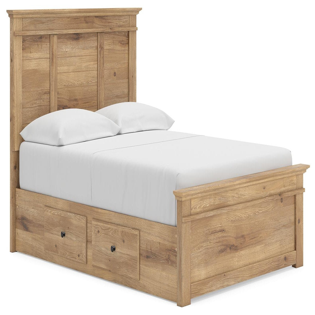 Makidern Full Panel Storage Bed (PCB1170-SI)
