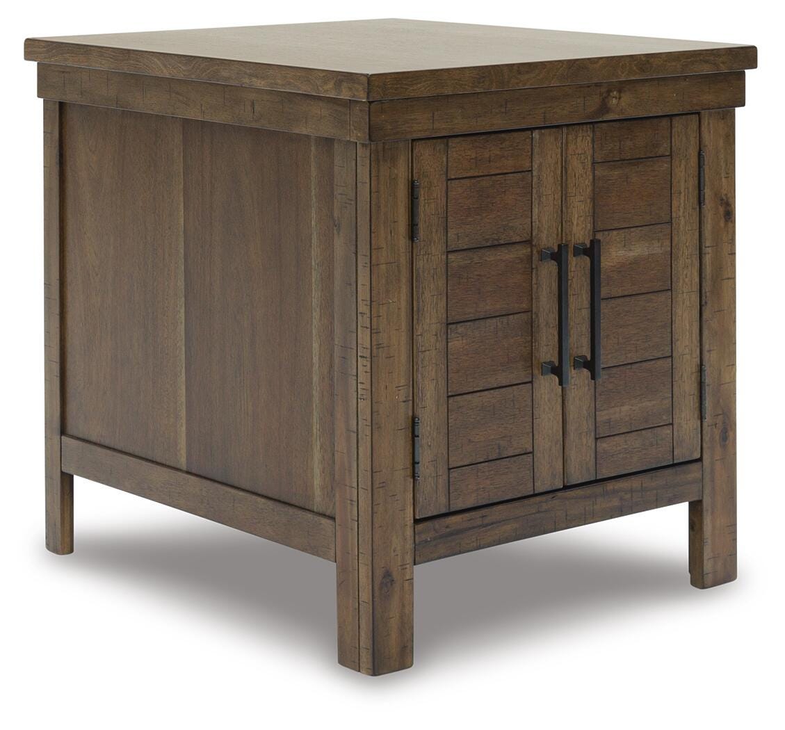 Moriville End Table - Grayish Brown  (T731-SI)