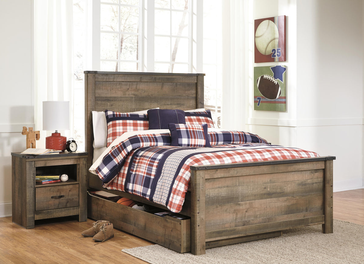 Trinell Nightstand - Brown  (B446-SI) - Image 9