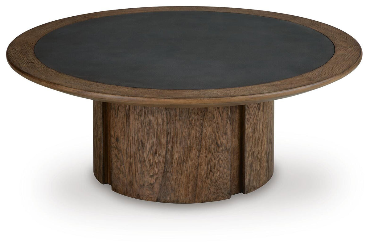Dontayne Coffee Table - Warm Brown  (T563-SI) - Image 3