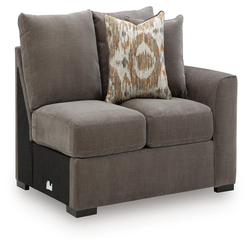 Larson Levee Left-Arm Facing Armless Loveseat with Wedge (PC86205-SI) - Image 3