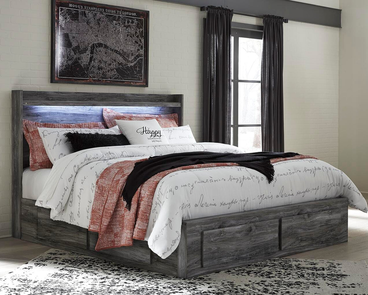 Baystorm Storage Bed, Dresser, Mirror, Chest and Nightstand - Gray  (B221-SI) - Image 14