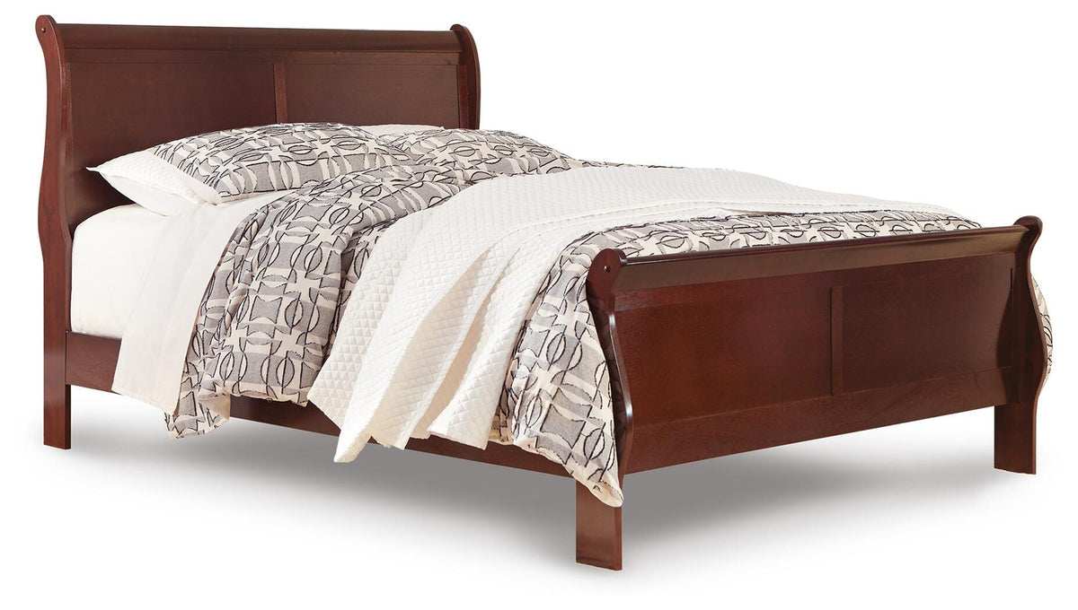 Alisdair Sleigh Bed, Dresser and 2 Nightstands (B376-SI) - Image 2