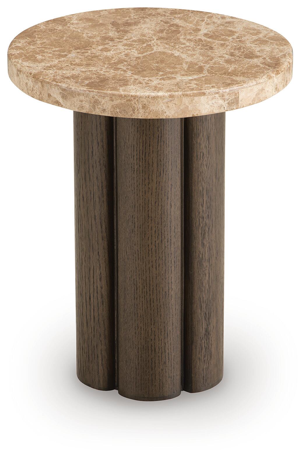 Darimore Chairside End Table - Burnished Brown  (T984-SI) - Image 2