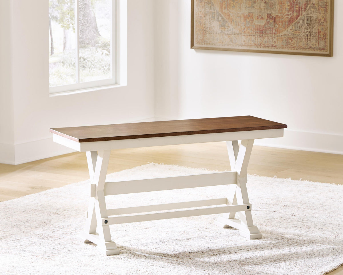 Brinfern 48 Counter Height Bench (PCD628-SI) - Image 5