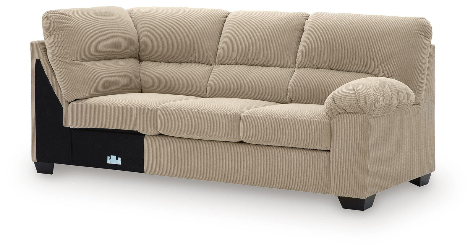 SimpleJoy Left-Arm Facing Sofa with Corner Wedge (24203-SI) - Image 24