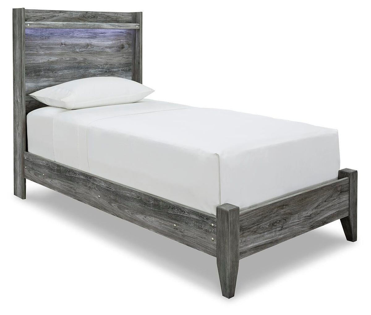 Baystorm Panel Bed and Dresser - Gray  (B221-SI) - Image 6