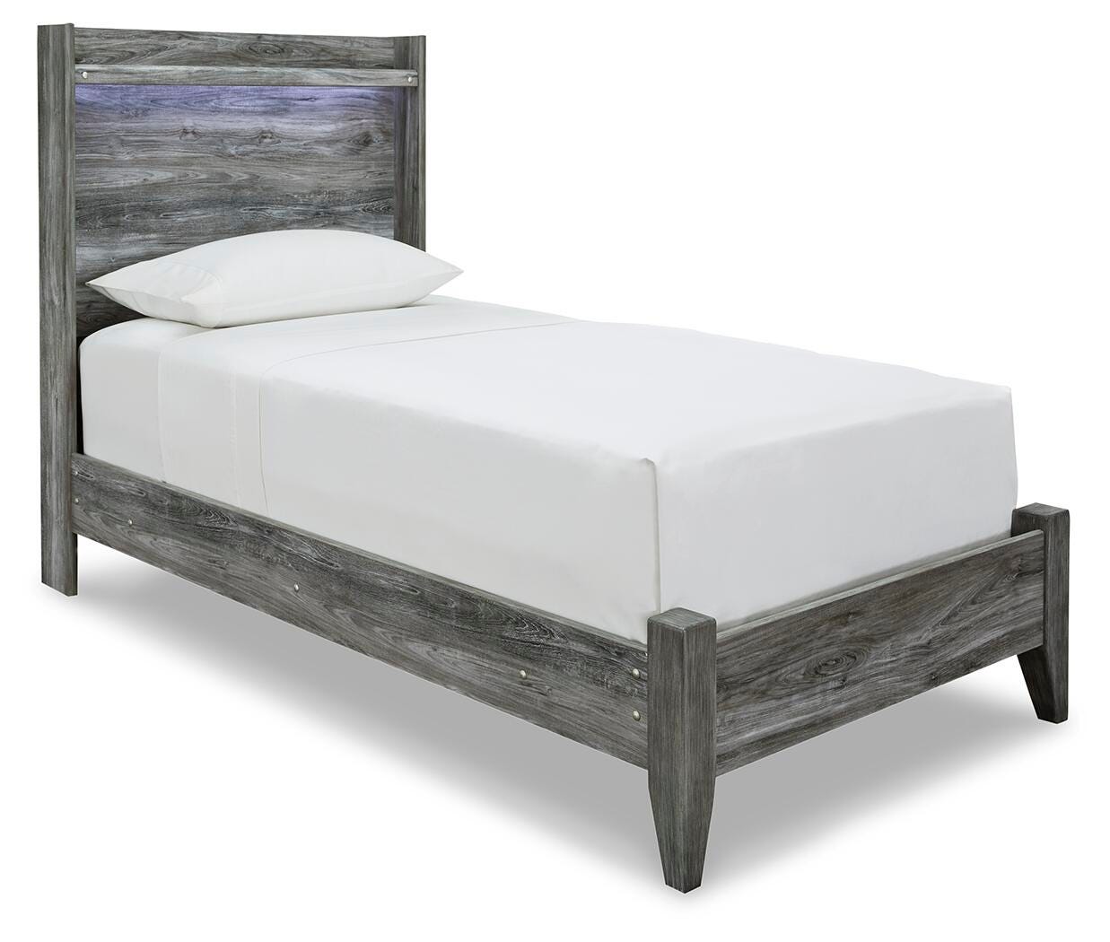Baystorm Panel Bed and 2 Nightstands (B221-SI) - Image 2