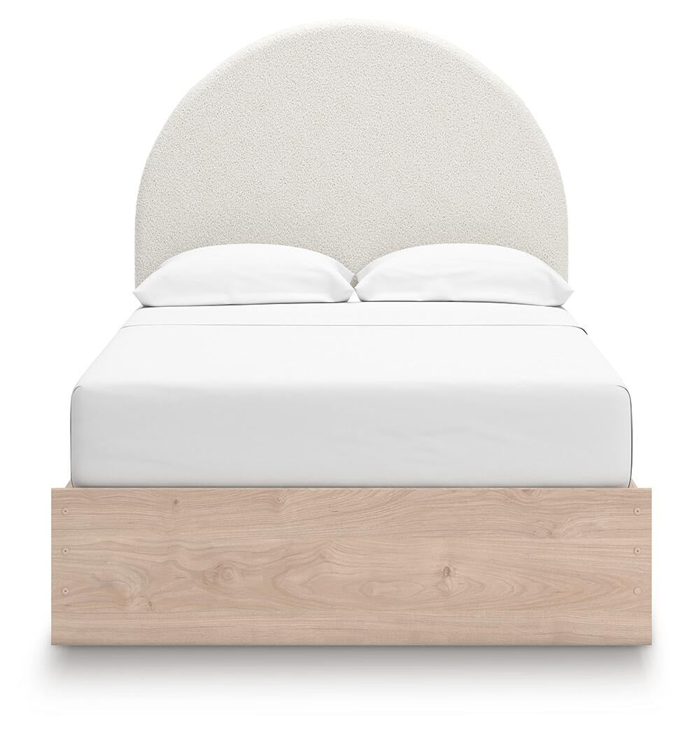Arloster Full Upholstered Panel Bed with Storage (PCB1566-SI) - Image 5