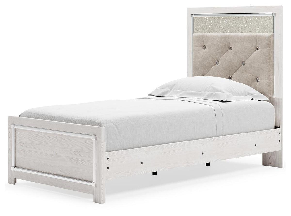 Altyra Panel Bed (Youth) - White  (B2640-SI) - Image 6