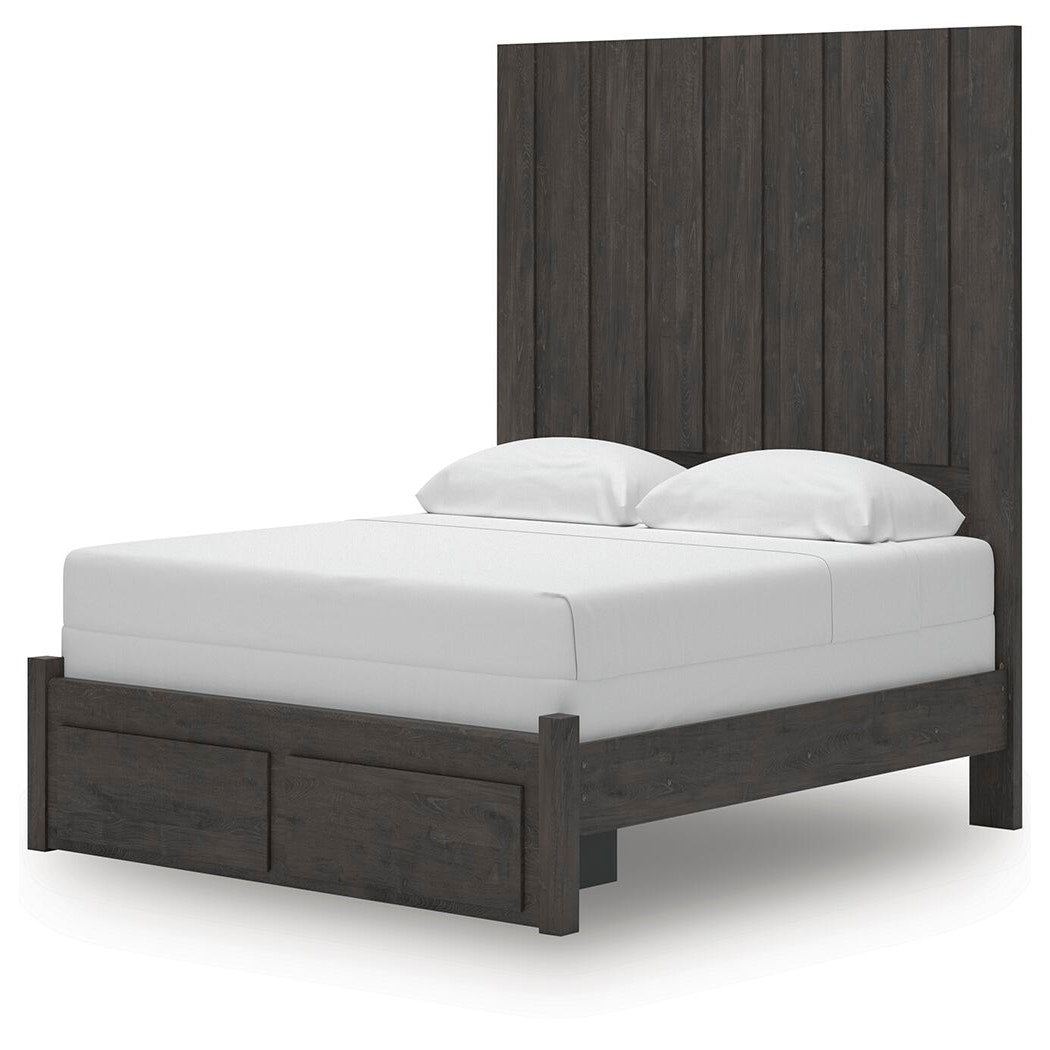 Fraluna King Panel Storage Bed (PCB3370-SI) - Image 2