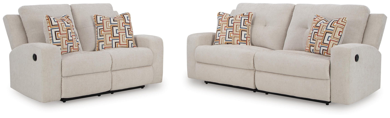 Danum Reclining Sofa and Loveseat (38805-SI)