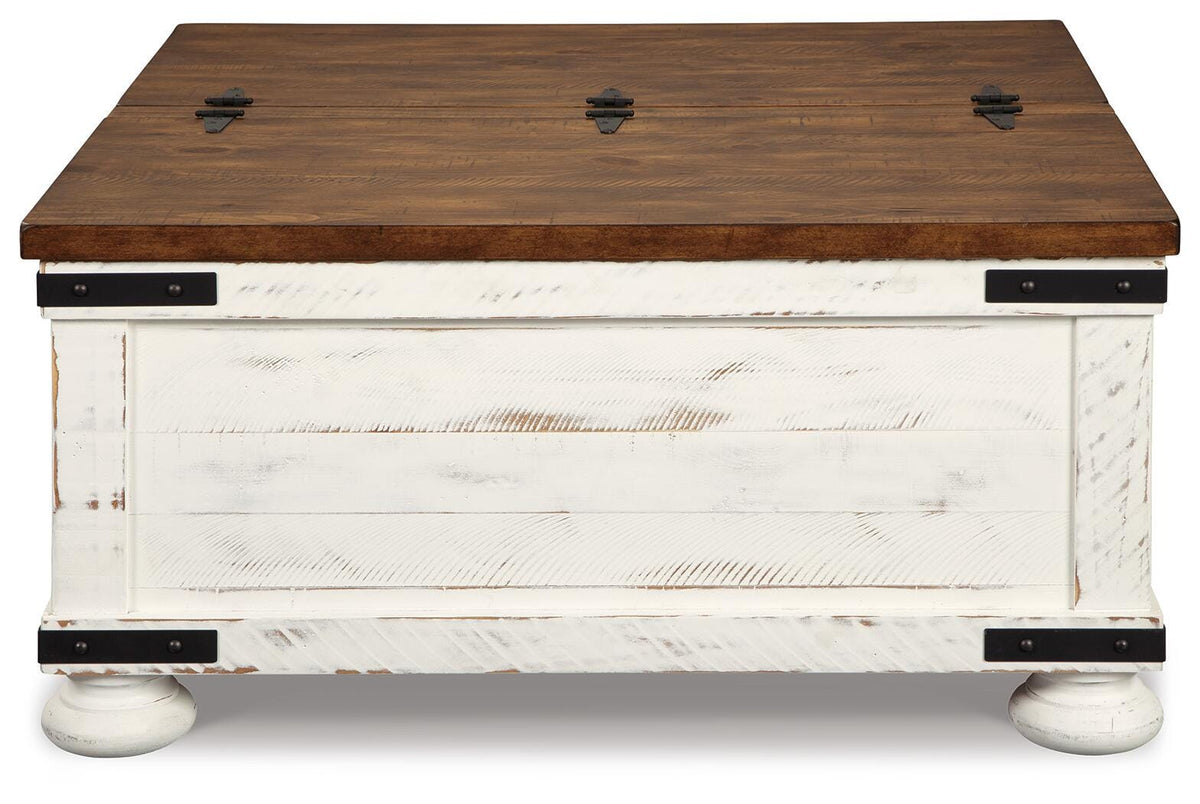 Wystfield Coffee Table and 2 End Tables - White/Brown  (T459-SI) - Image 12