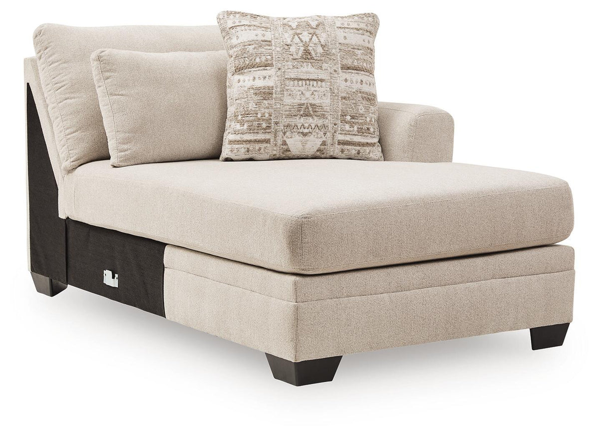 Mandi Point Right-Arm Facing Loveseat (62606-SI) - Image 3