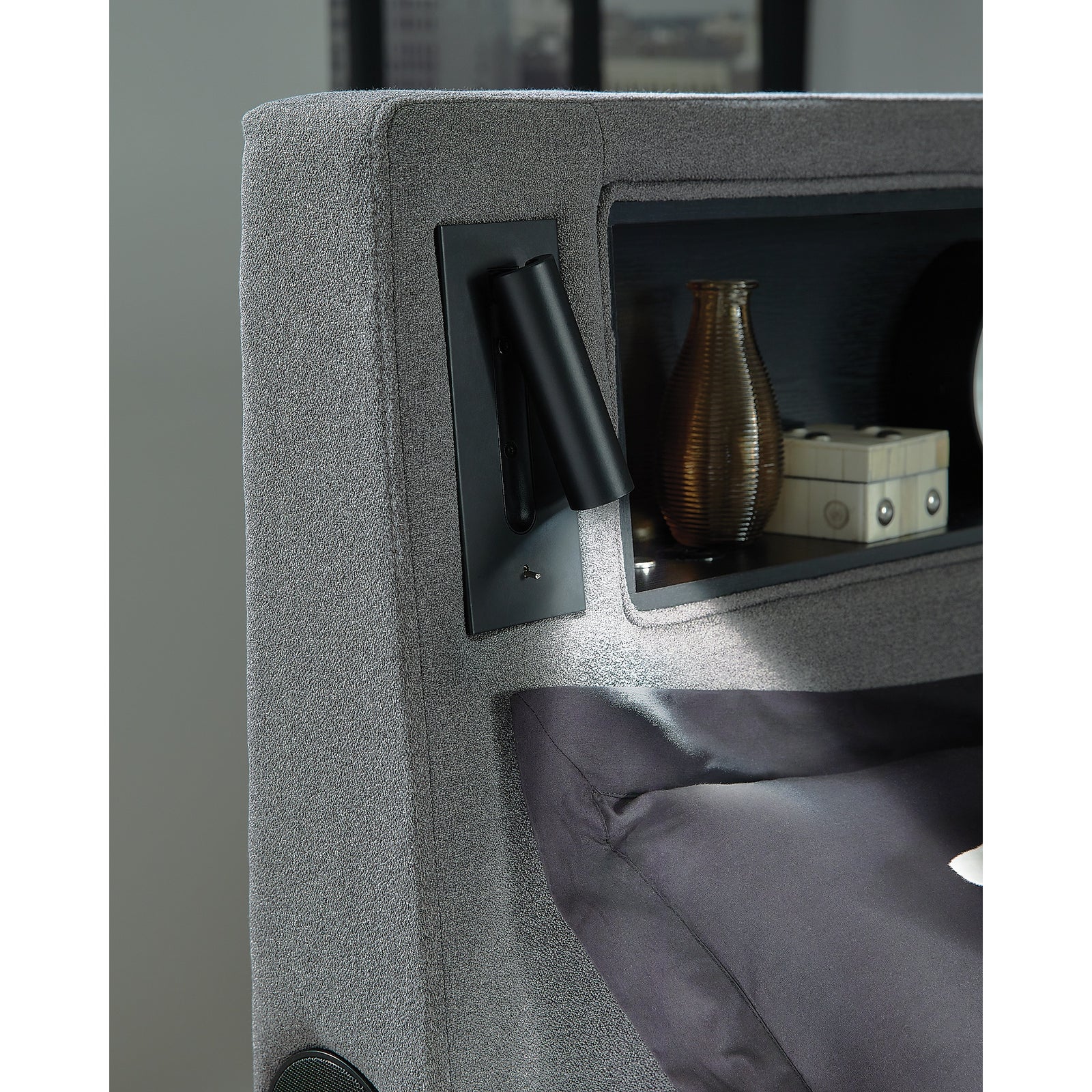 Verishaw King Upholstered Bed (PCB2721-SI) - Image 17
