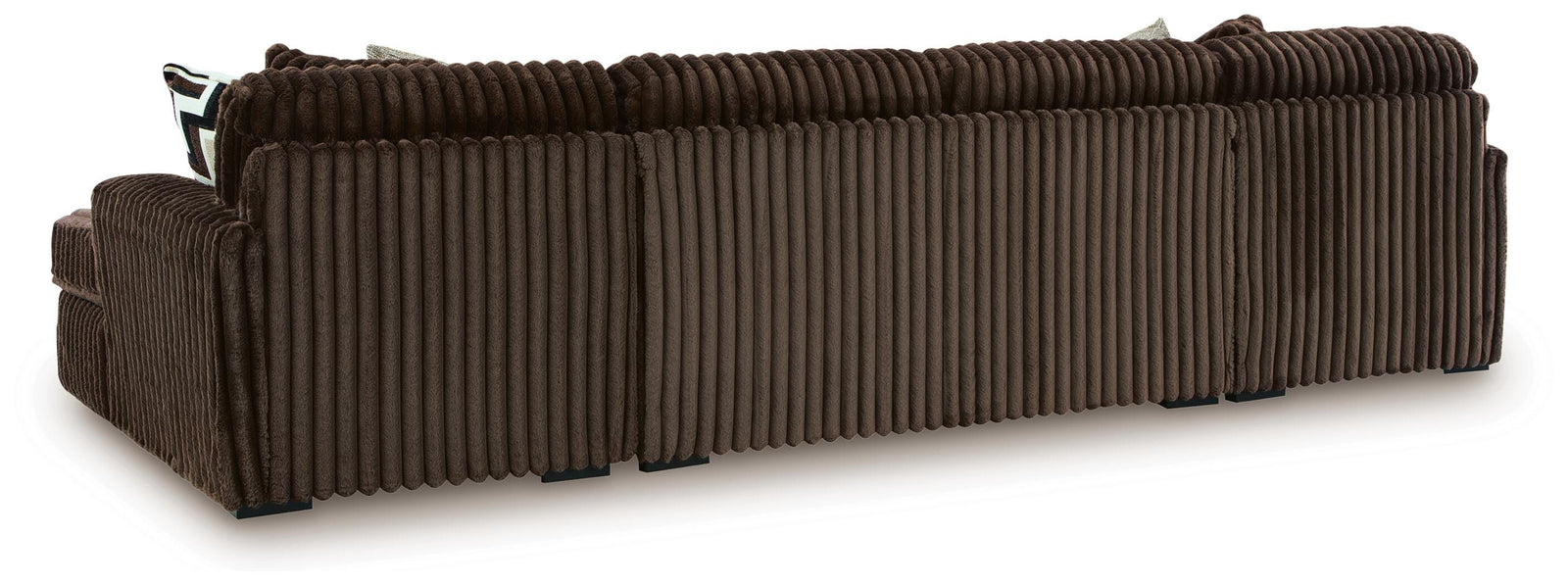 Midnight-Madness 3-Piece Sectional with Chaise (98104-SI) - Image 3