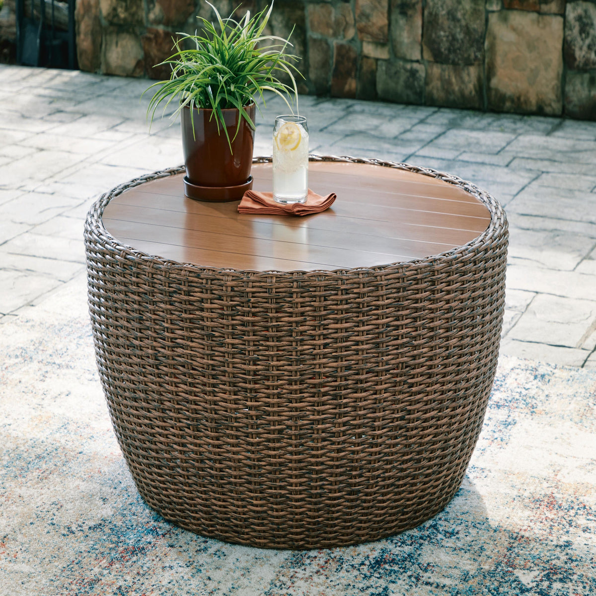 Double Point Outdoor Loveseat/2 Swivel Chairs (Set of 3) (PCP503-SI) - Image 5