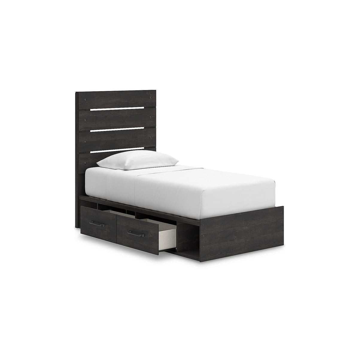 Hollivern Twin Panel Storage Bed, Dresser, Mirror and Chest (PCB2108-SI) - Image 19
