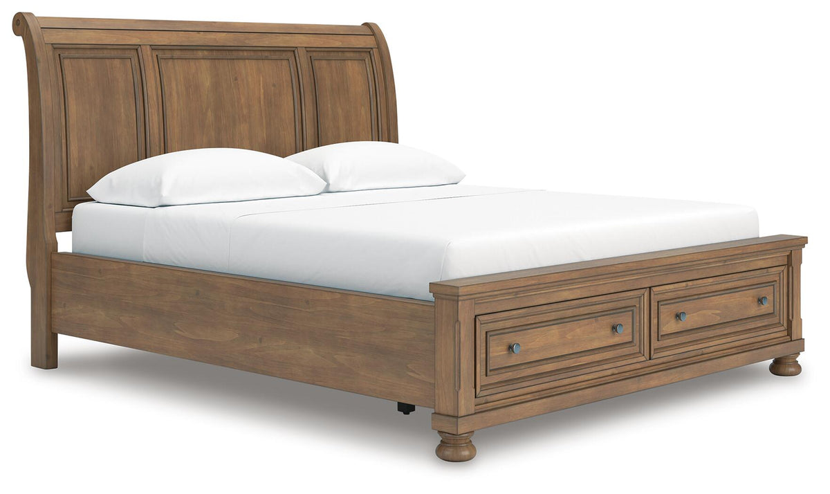 Feddinger California King Storage Sleigh Bed (PCB779-SI)