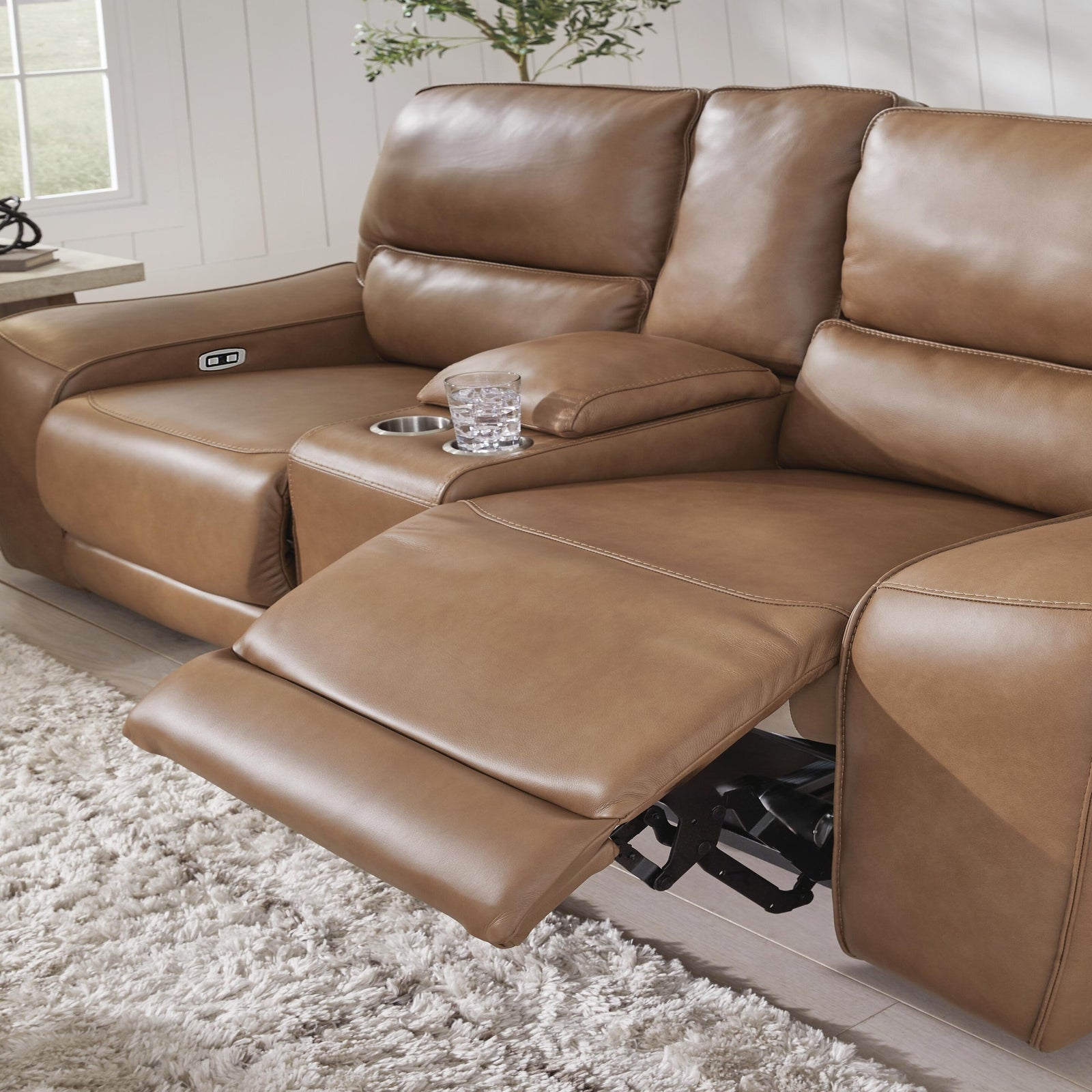 DeepWakes Power Reclining Loveseat with Console (PCU62606-SI) - Image 23